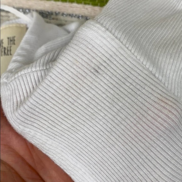 NWT We The Free Free People ruffle top small - Picture 3 of 5